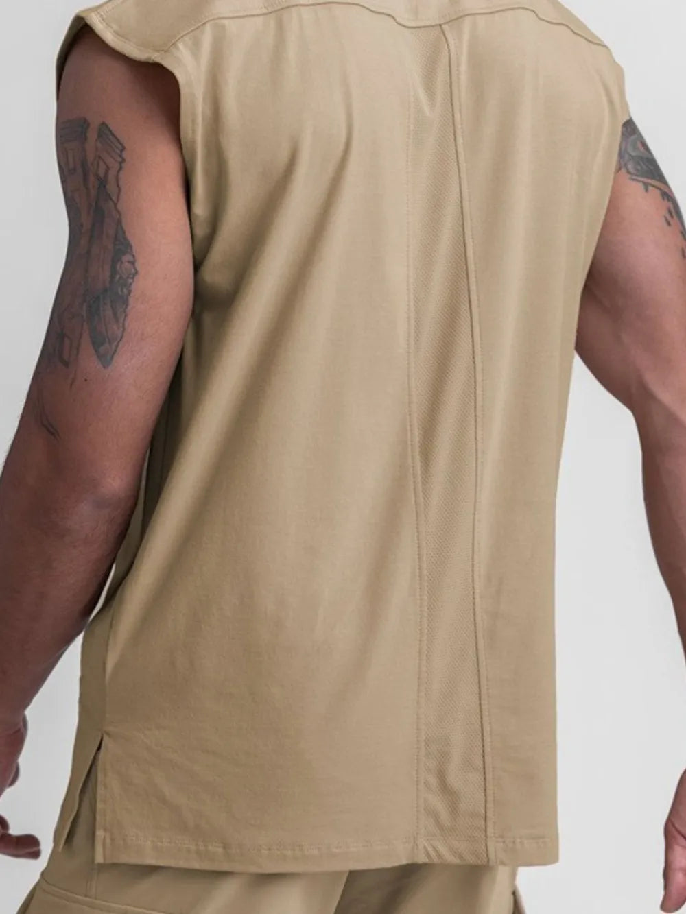 Men's Plus Size Round Neck Tank - Lilixa.store