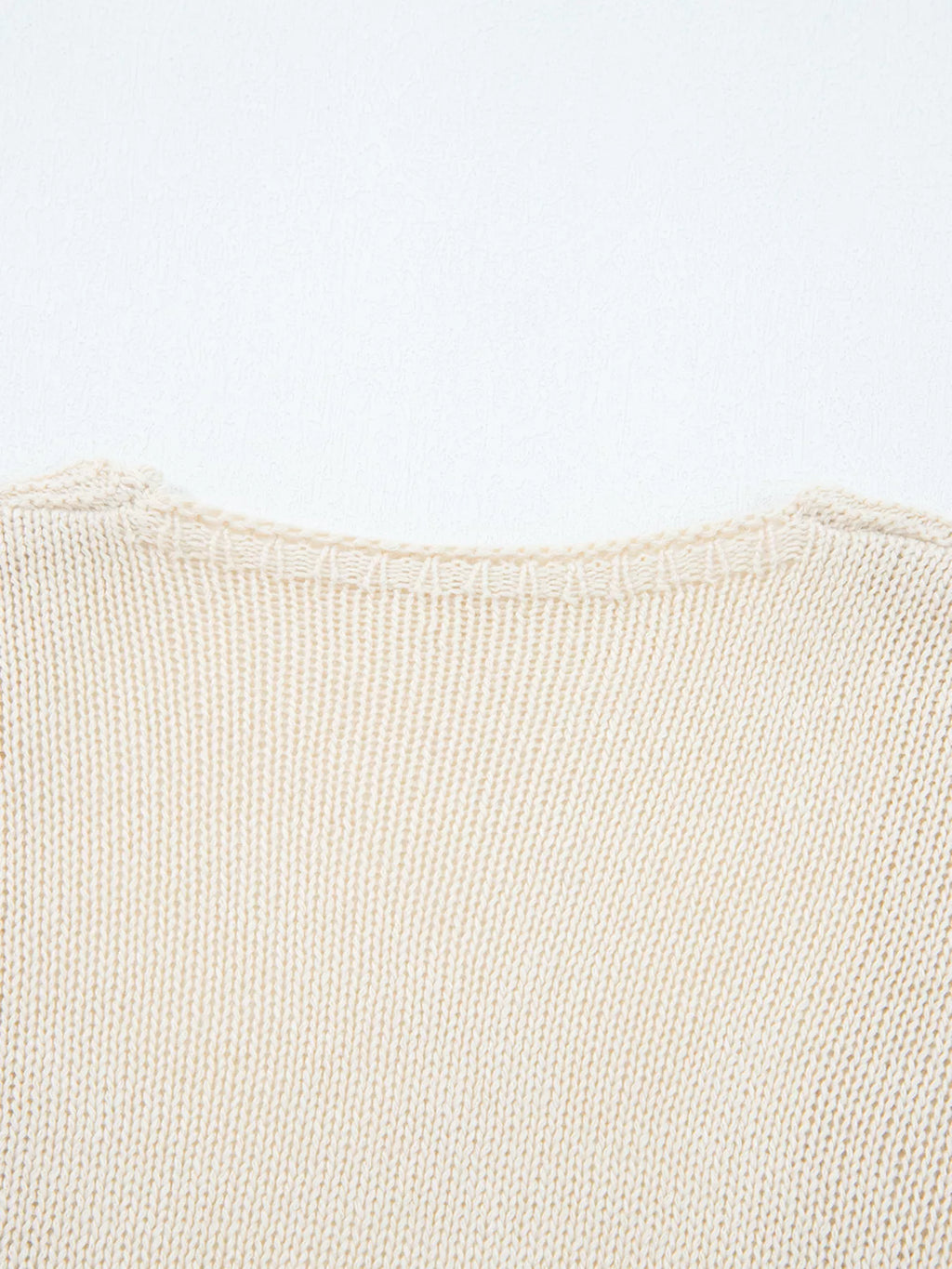 Hollowed Knit Open Front Cardigan - Lilixa.store
