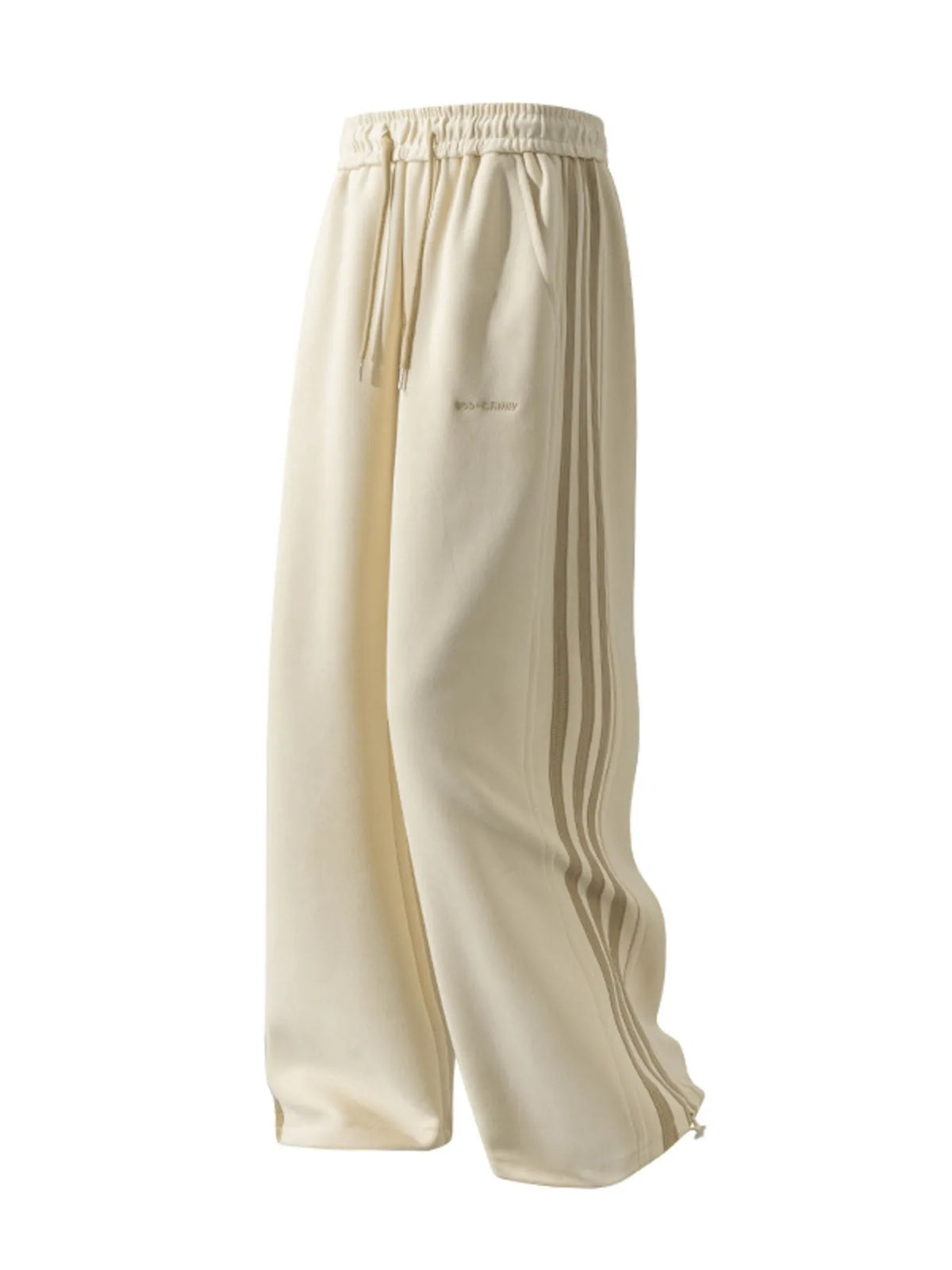 Men's Plus Size Relaxed Fit Pants with Side Stripes, view 7