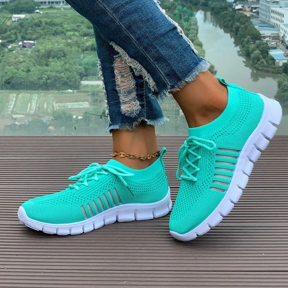 Breathable Mesh Round Toe Athletic - Lilixa.store