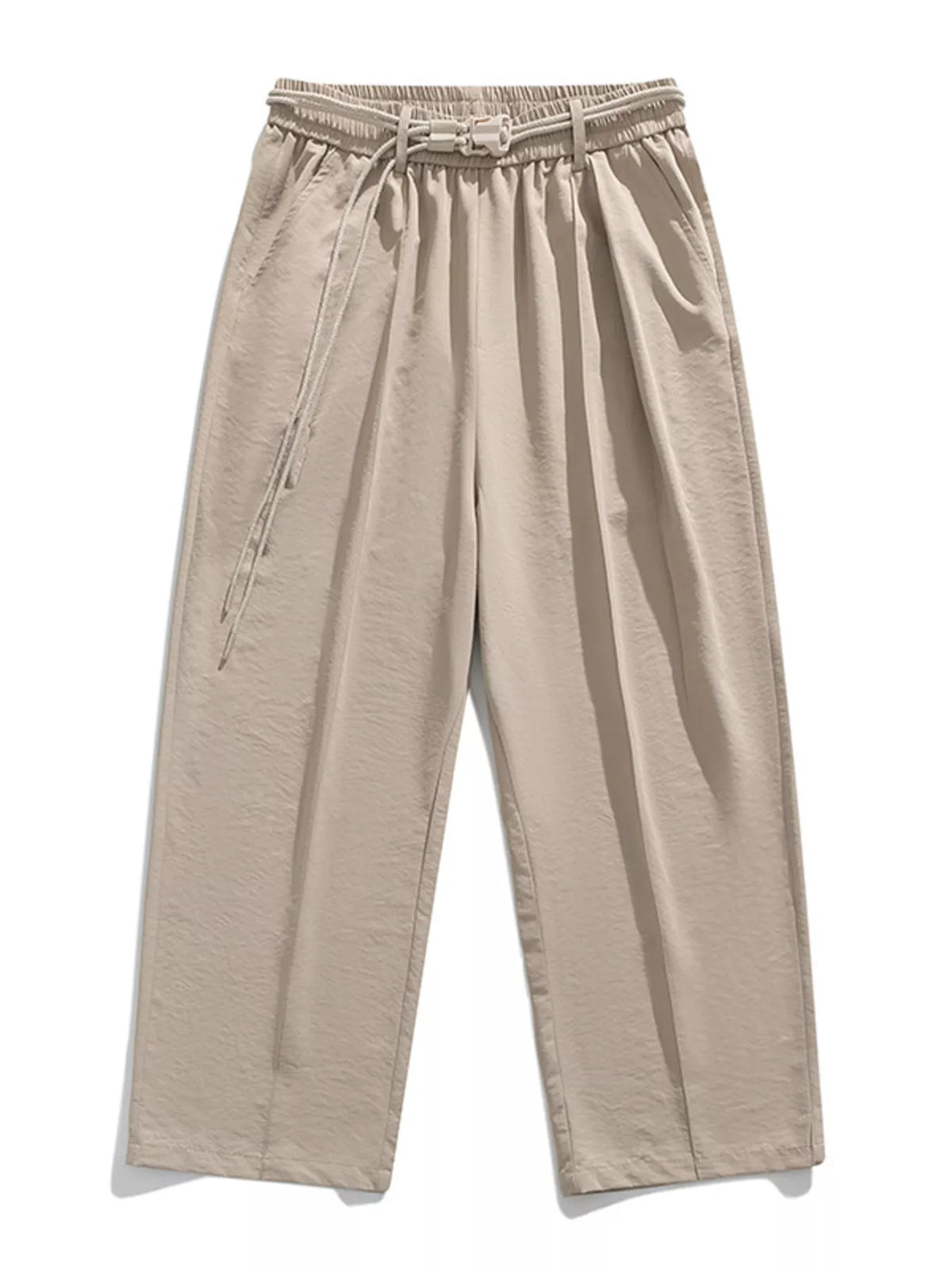 Men's Wide Leg Pants in Khaki