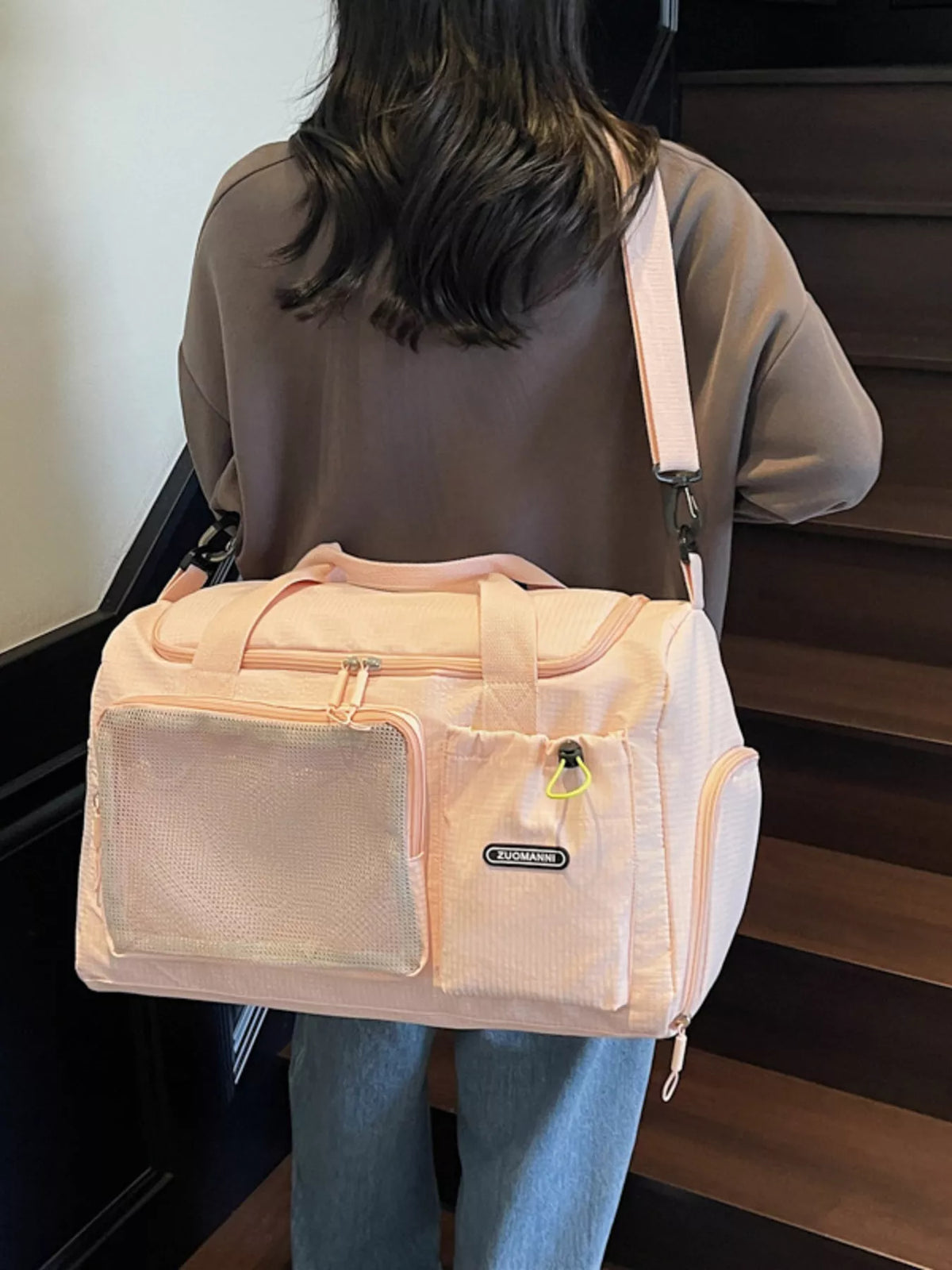 Drawstring Multi Pockets Travel Bag - Lilixa.store