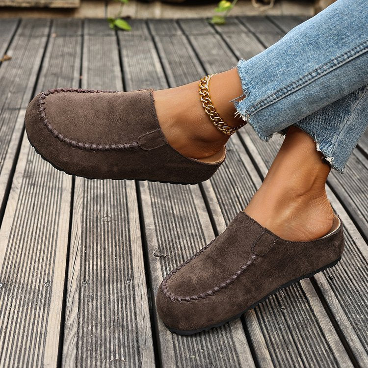 Round Toe Slip-Ons, view 2