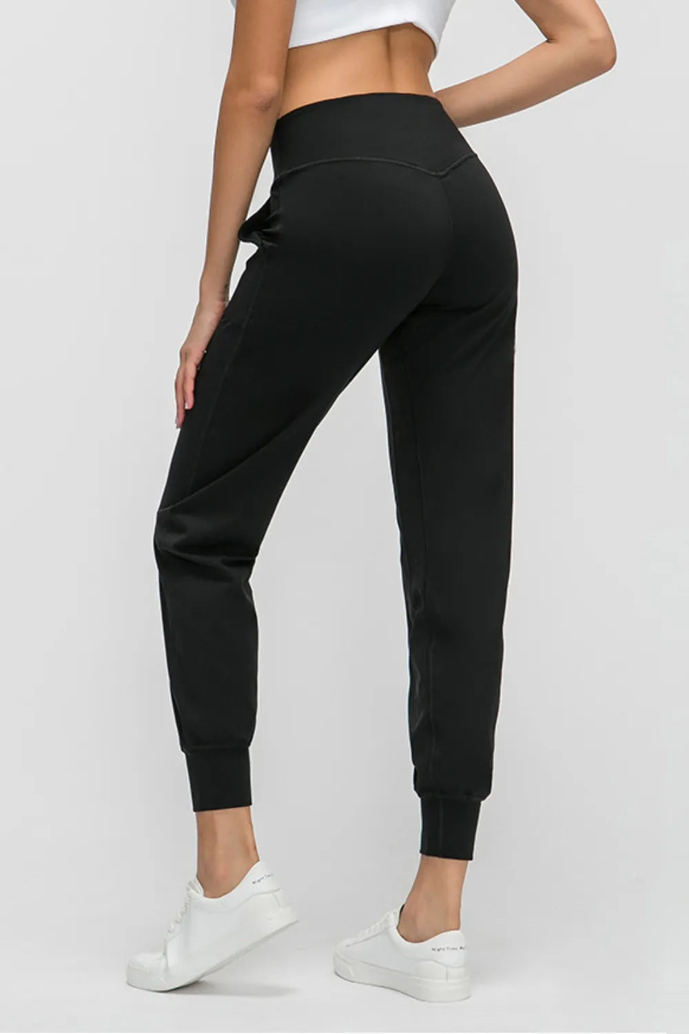 Millennia Wide Waistband Slant Pocket Pants - Lilixa.store