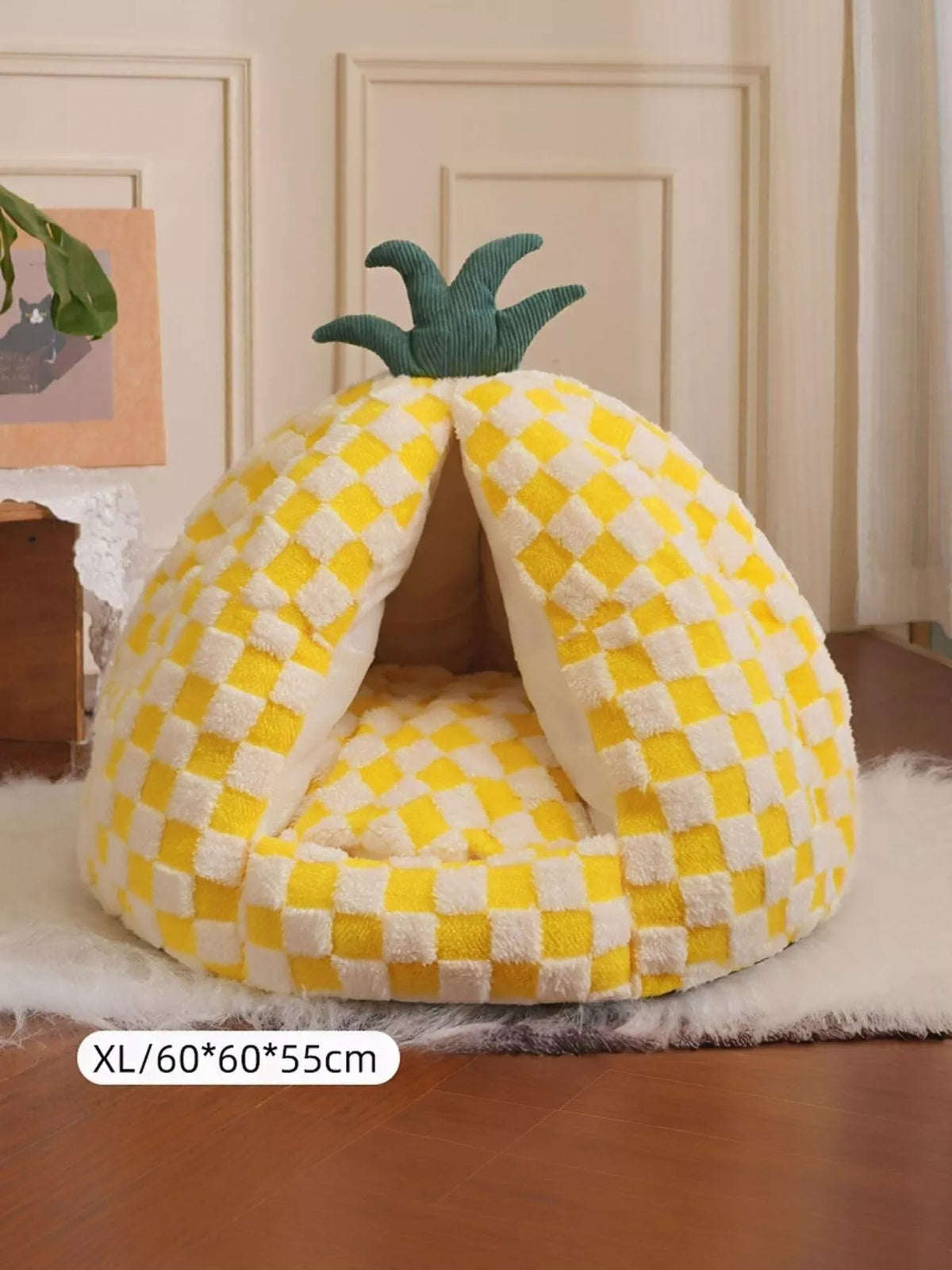 Pineapple Shaped Cozy Pet Nest - Lilixa.store