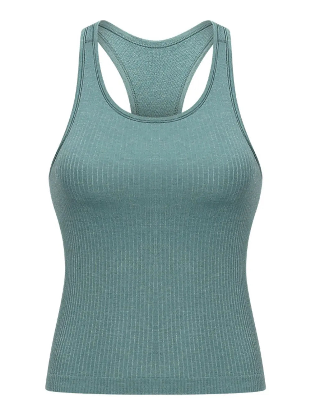 Millennia Round Neck Racerback Active Tank - Lilixa.store