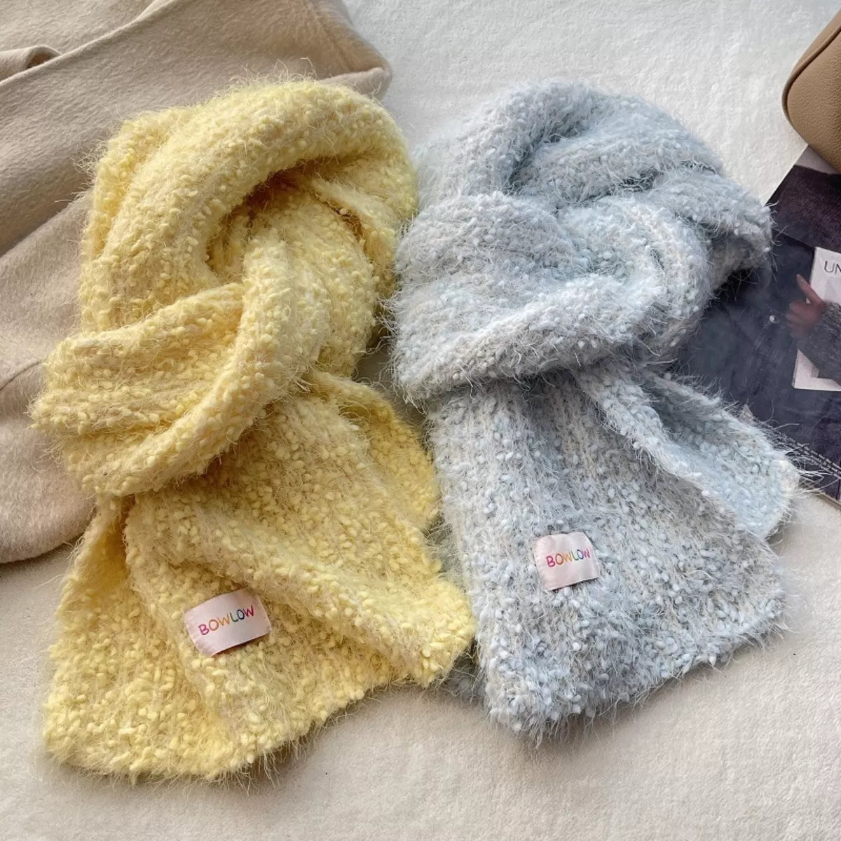 Soft Plush Winter Warm Scarf - Lilixa.store