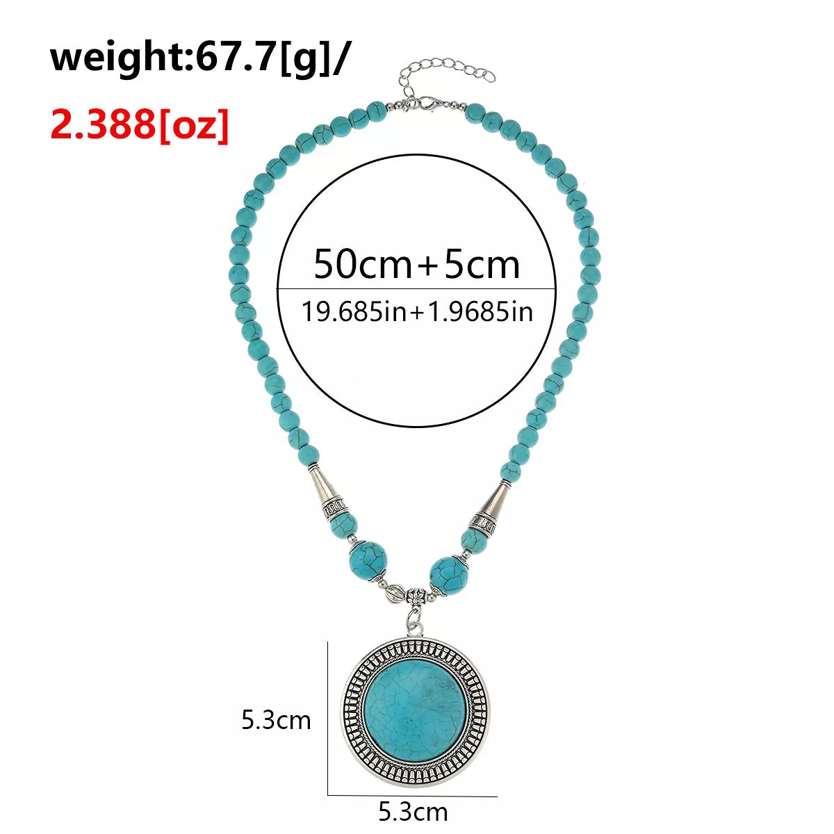 Bohemian Style Statement Pendant Necklace - Lilixa.store