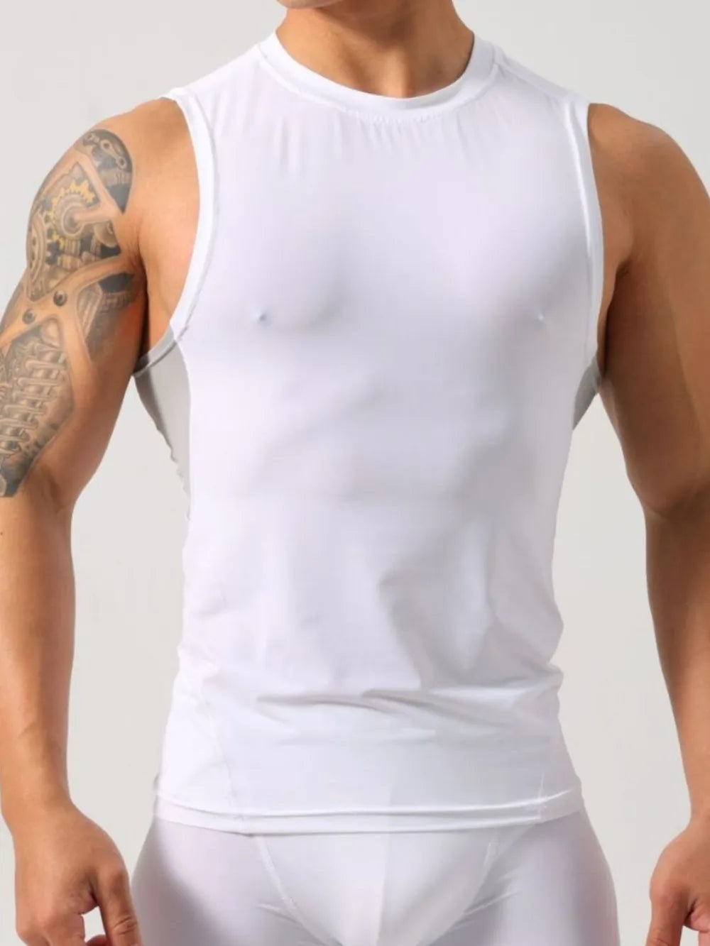 Men's Round Neck Tank - Lilixa.store