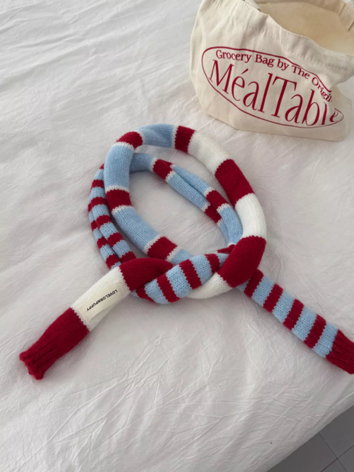 Striped Knitted Warm Scarf - Lilixa.store