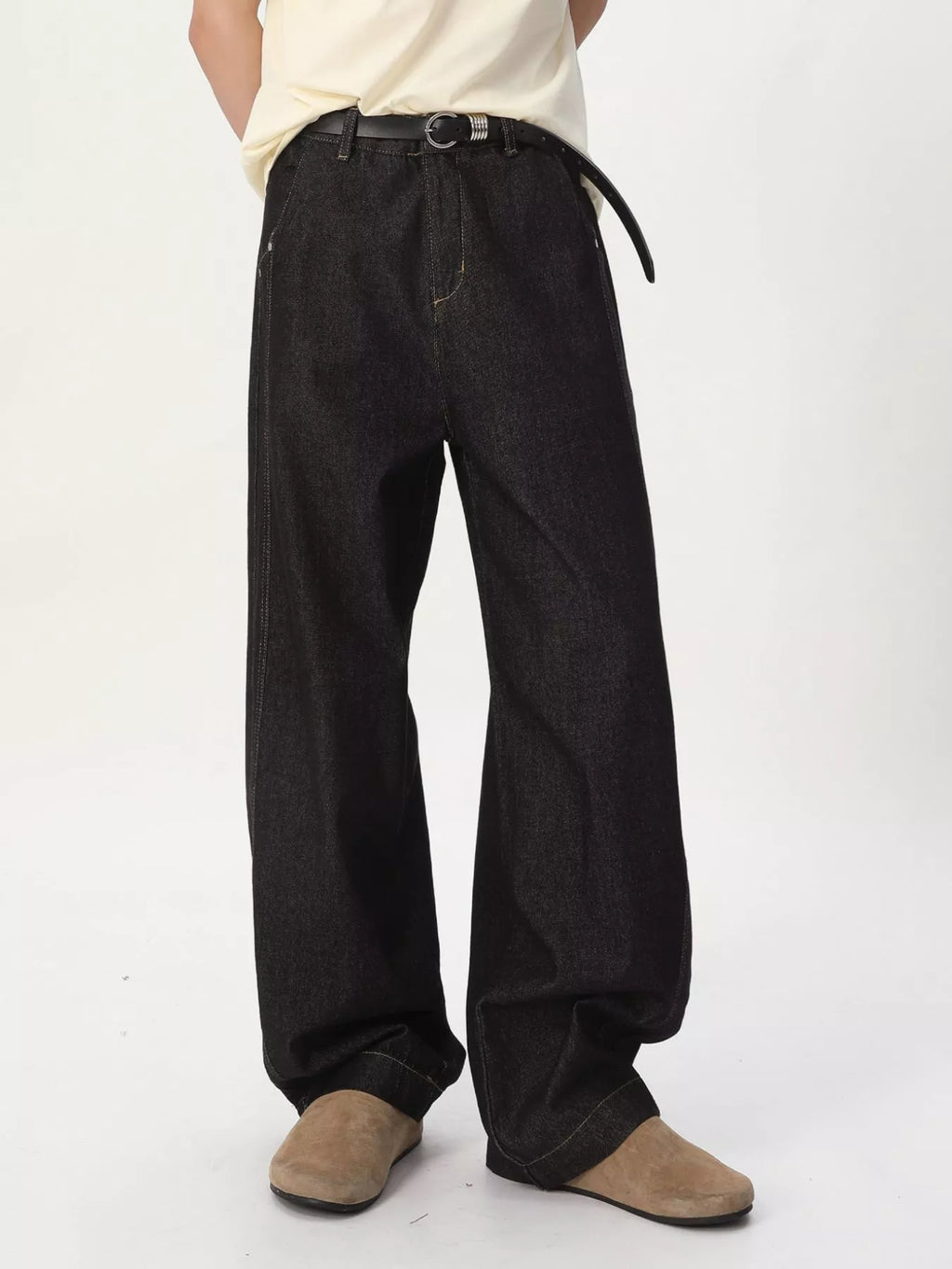 Men's Wide-Leg Jeans - Lilixa.store