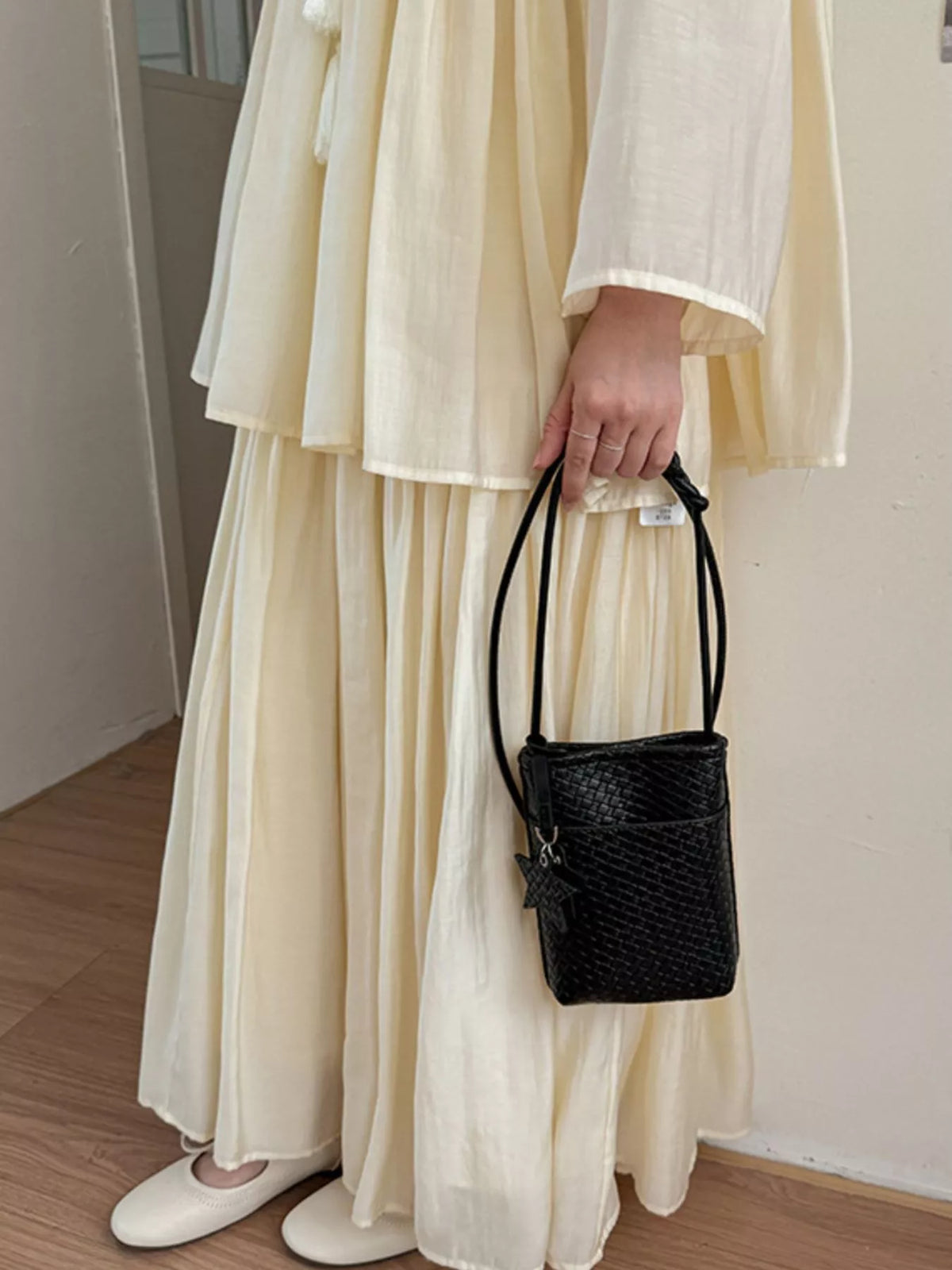 Woven Texture Crossbody Bag - Lilixa.store