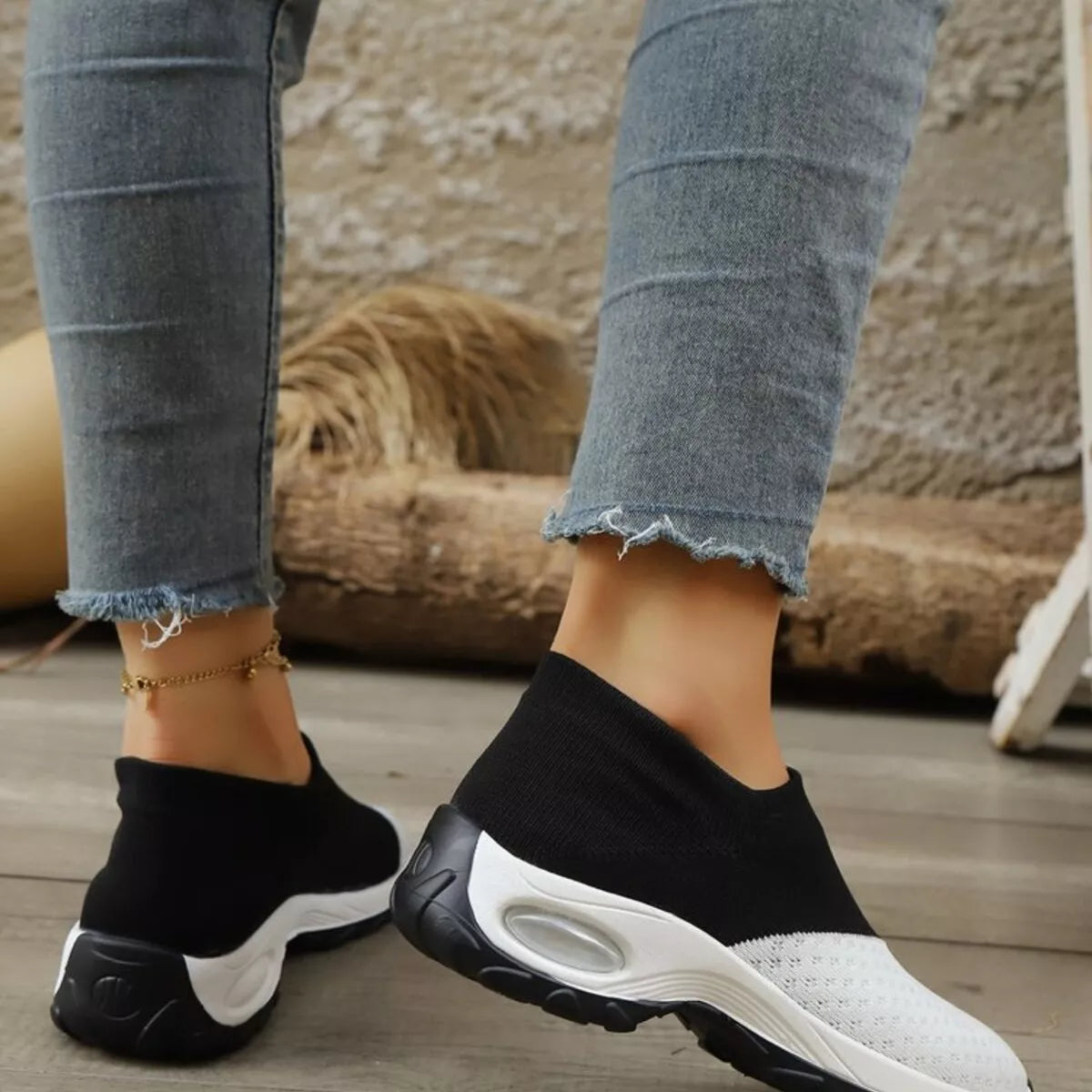 Color Block Mesh Athletic - Lilixa.store