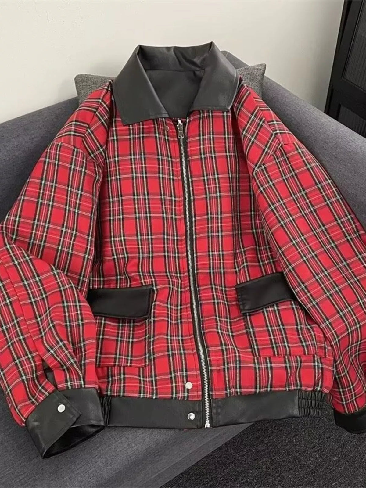 Men's Reversible Zip Up Jacket - Lilixa.store