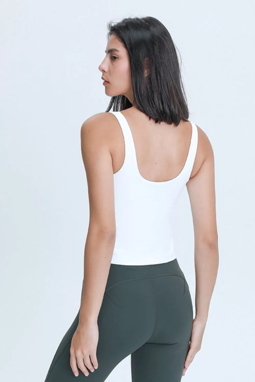 Millennia V Neck Active Tank - Lilixa.store