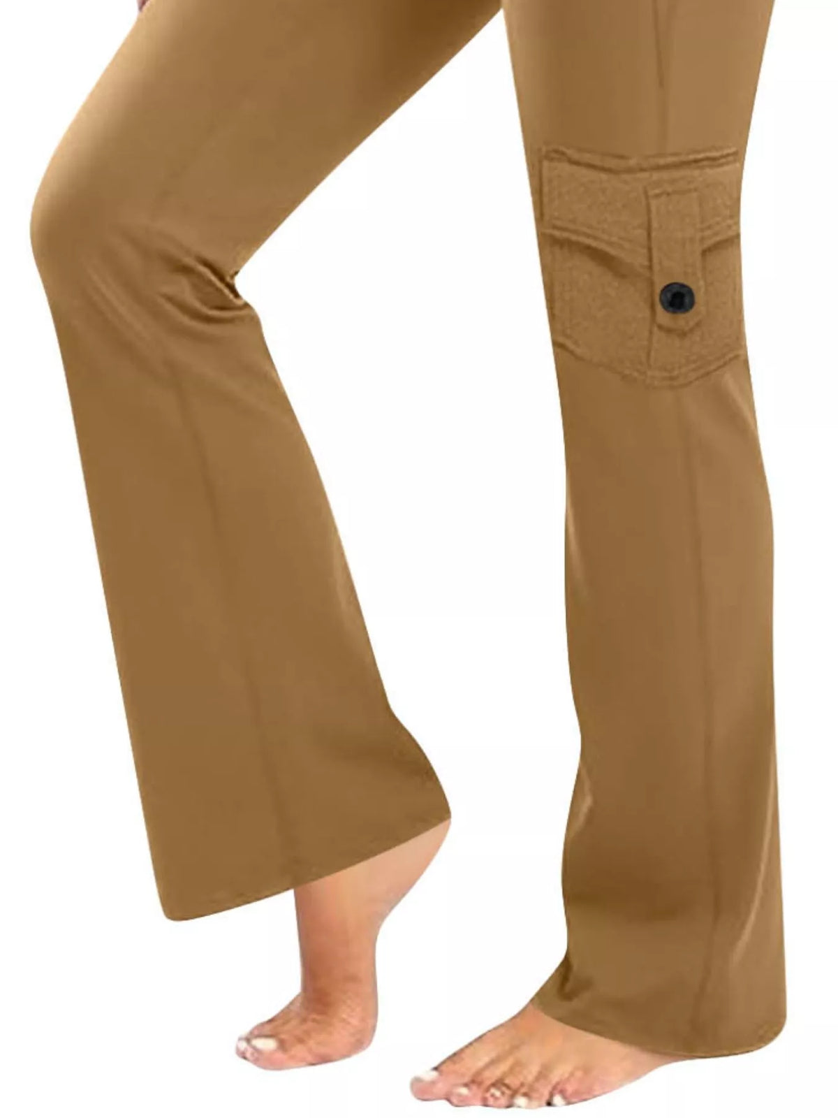 High-Waisted Yoga Pants with Pockets - Lilixa.store