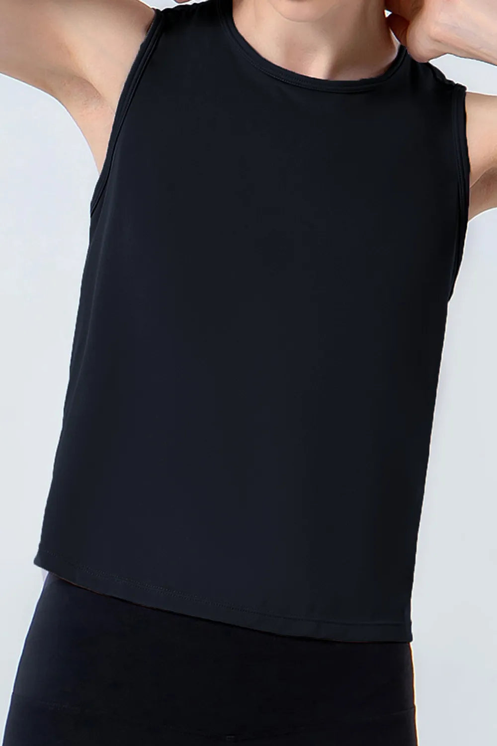 Round Neck Active Tank - Lilixa.store