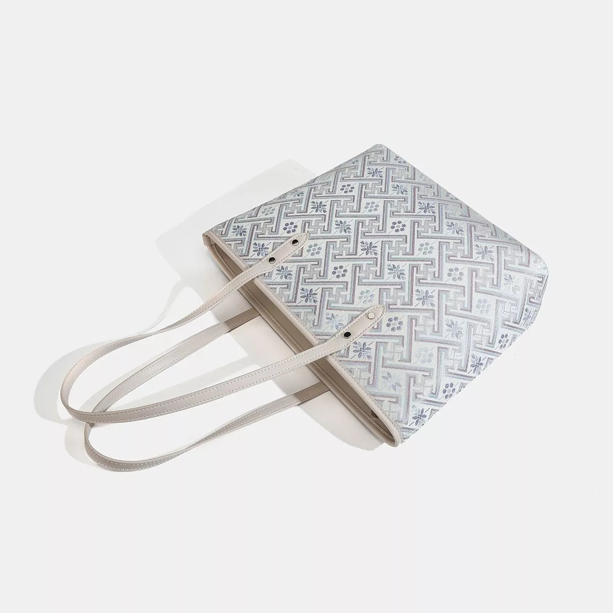 Geometric Pattern Tote Bag - Lilixa.store
