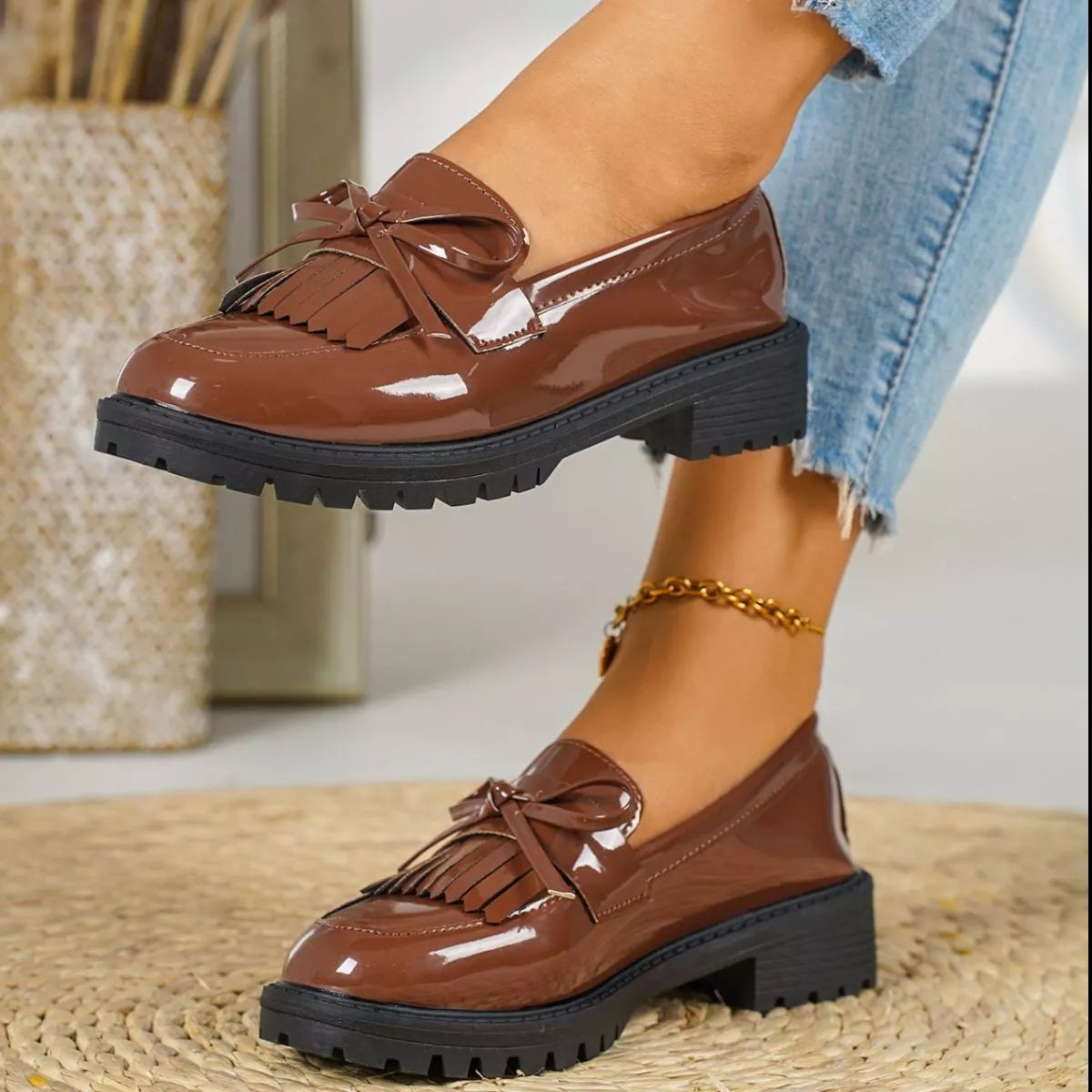 Round Toe Slip-Ons, view 18