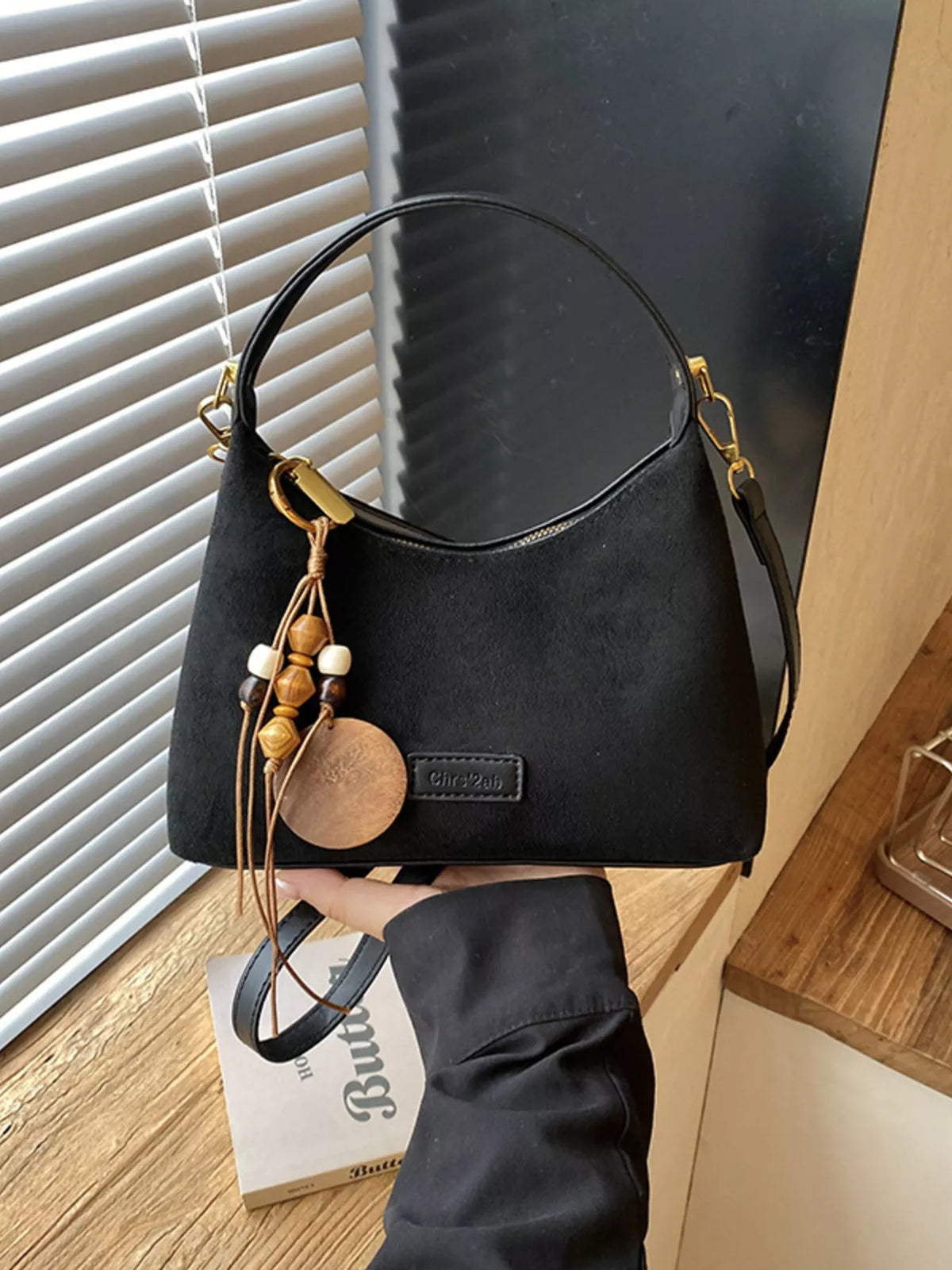 Lightweight Solid Color Handbag