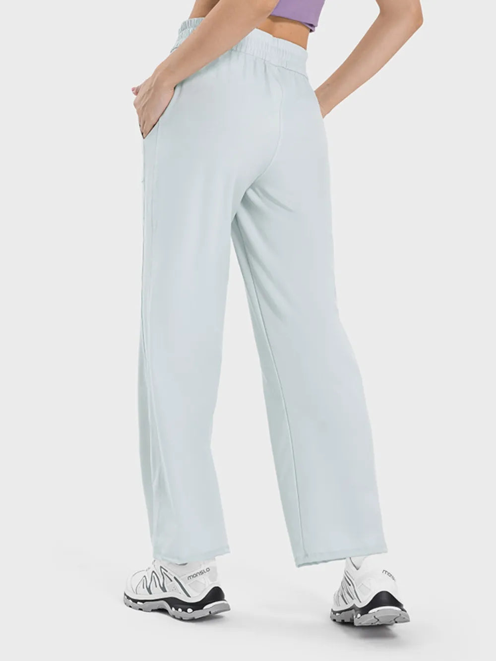 Millennia Drawstring Pocketed Active Pants - Lilixa.store