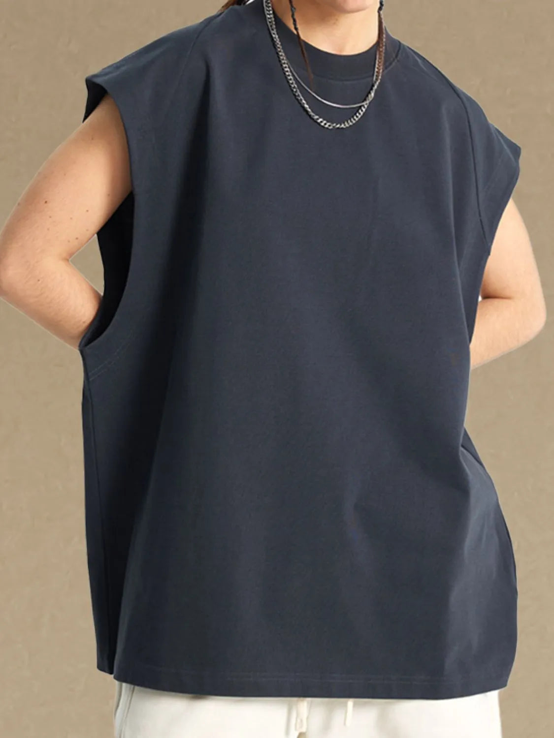 Men's Round Neck Tank - Lilixa.store