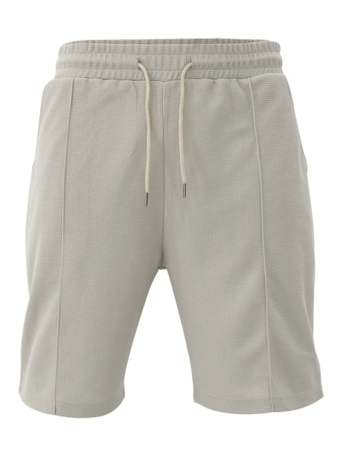 Men's Full Size Round Neck Tee and Shorts Set Plus Size, view 3