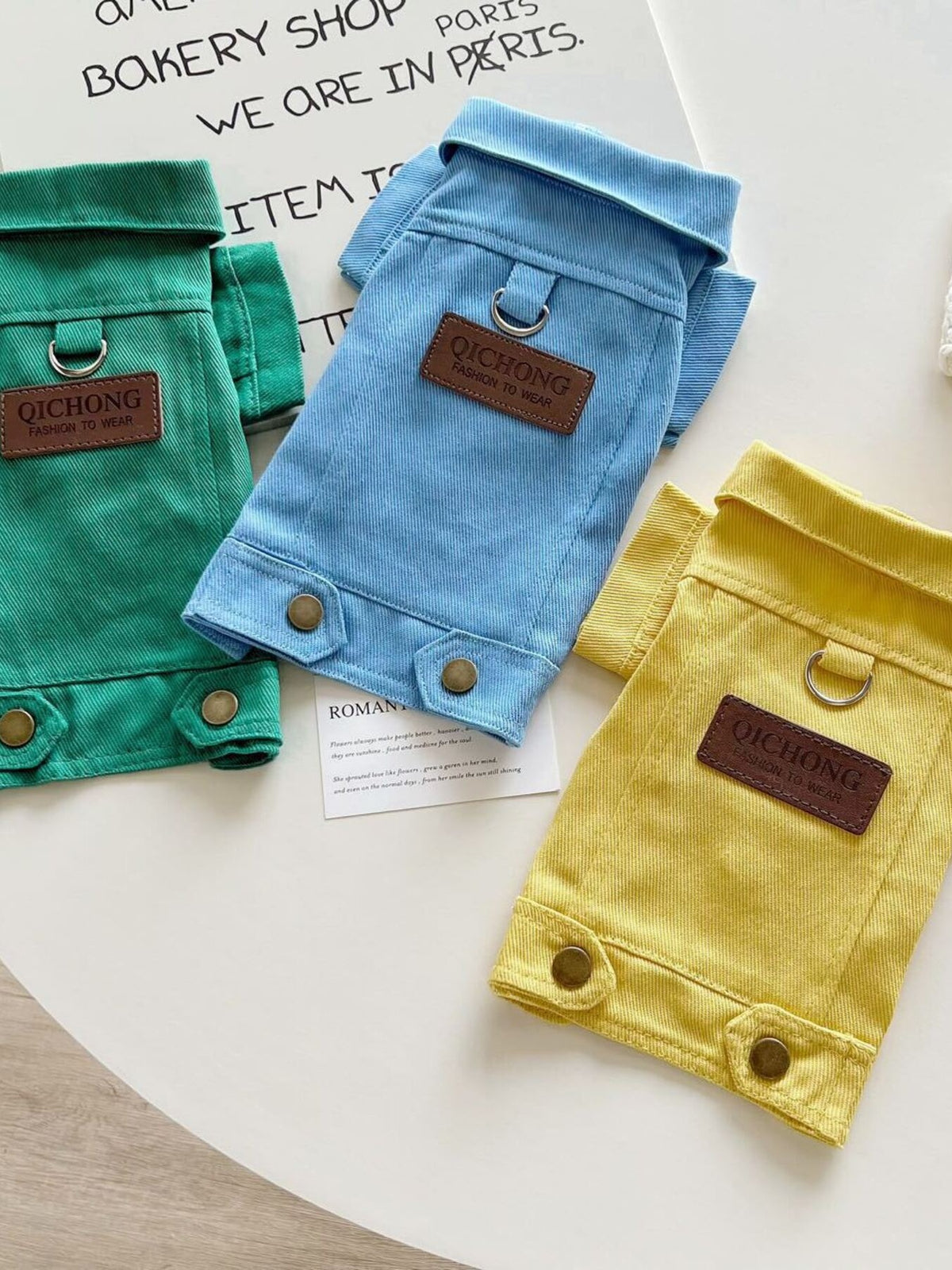 Denim Pet Jacket - Lilixa.store