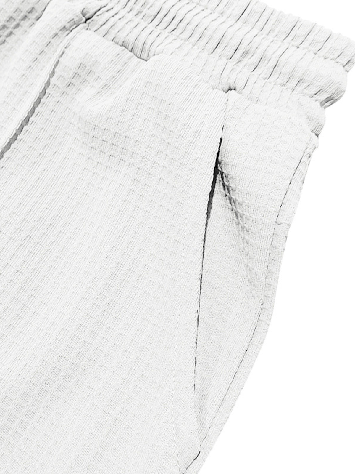Men's Full Size Textured Drawstring Casual Pants Plus Size, view 4