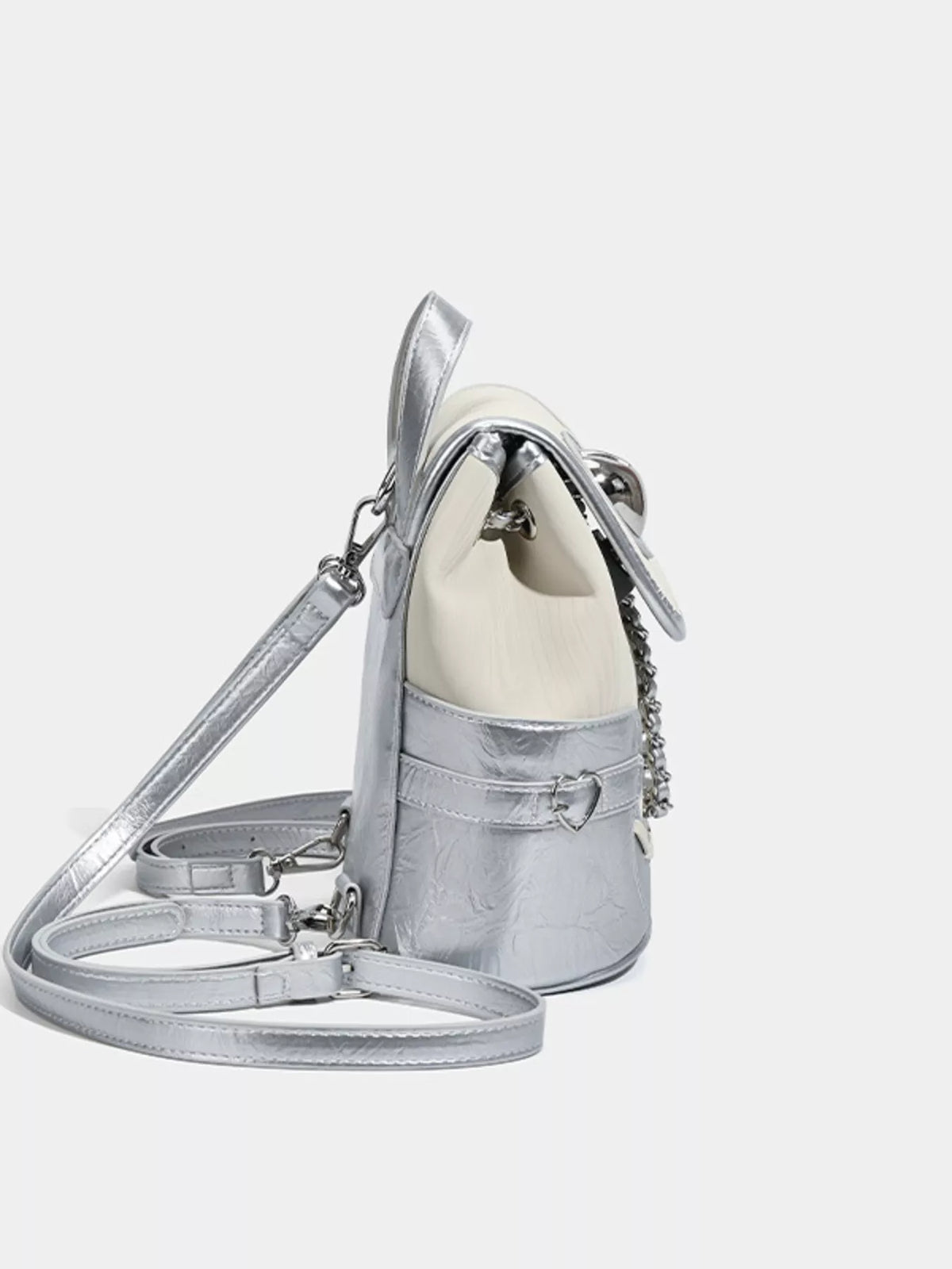 Heart Flap Backpack Bag