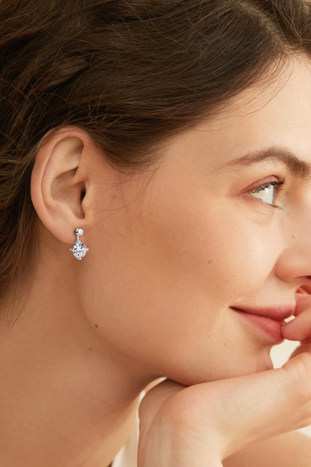 Adored 4 Carat Moissanite Drop Earrings - Lilixa.store