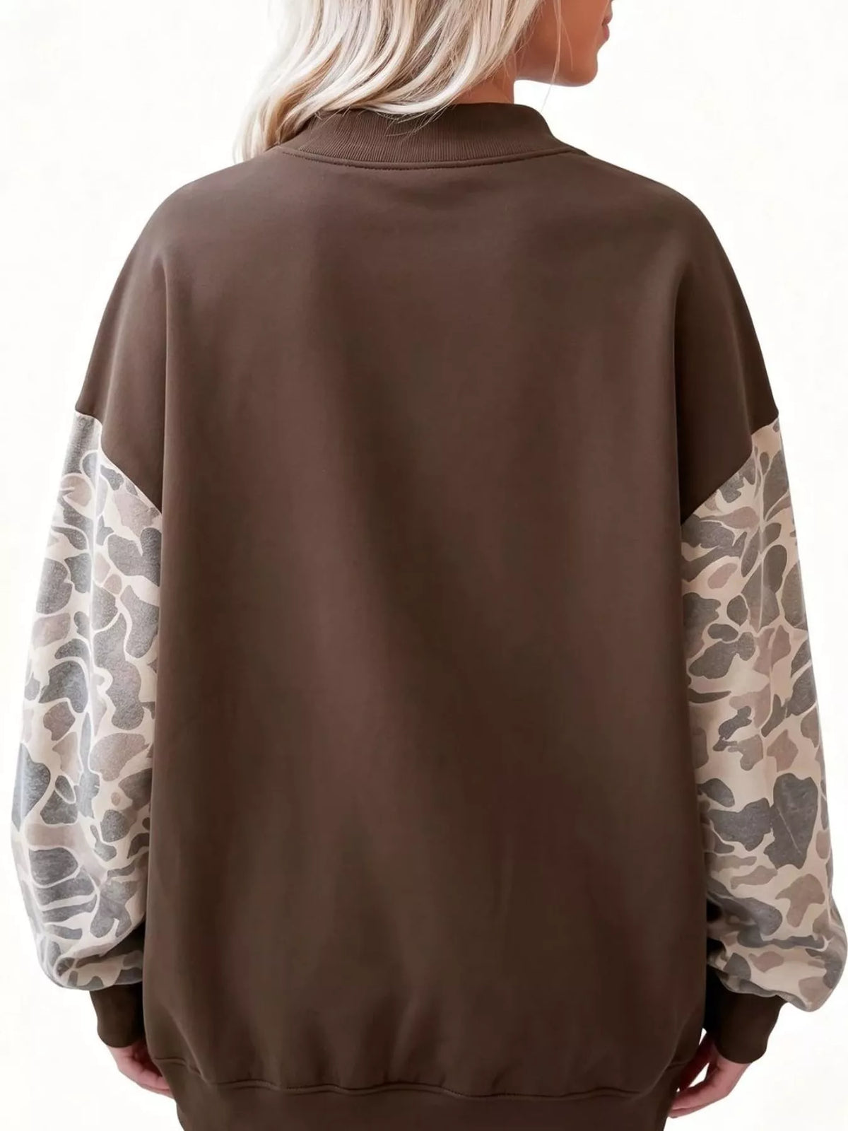 Camouflage Long Sleeve Sweatshirt - Lilixa.store