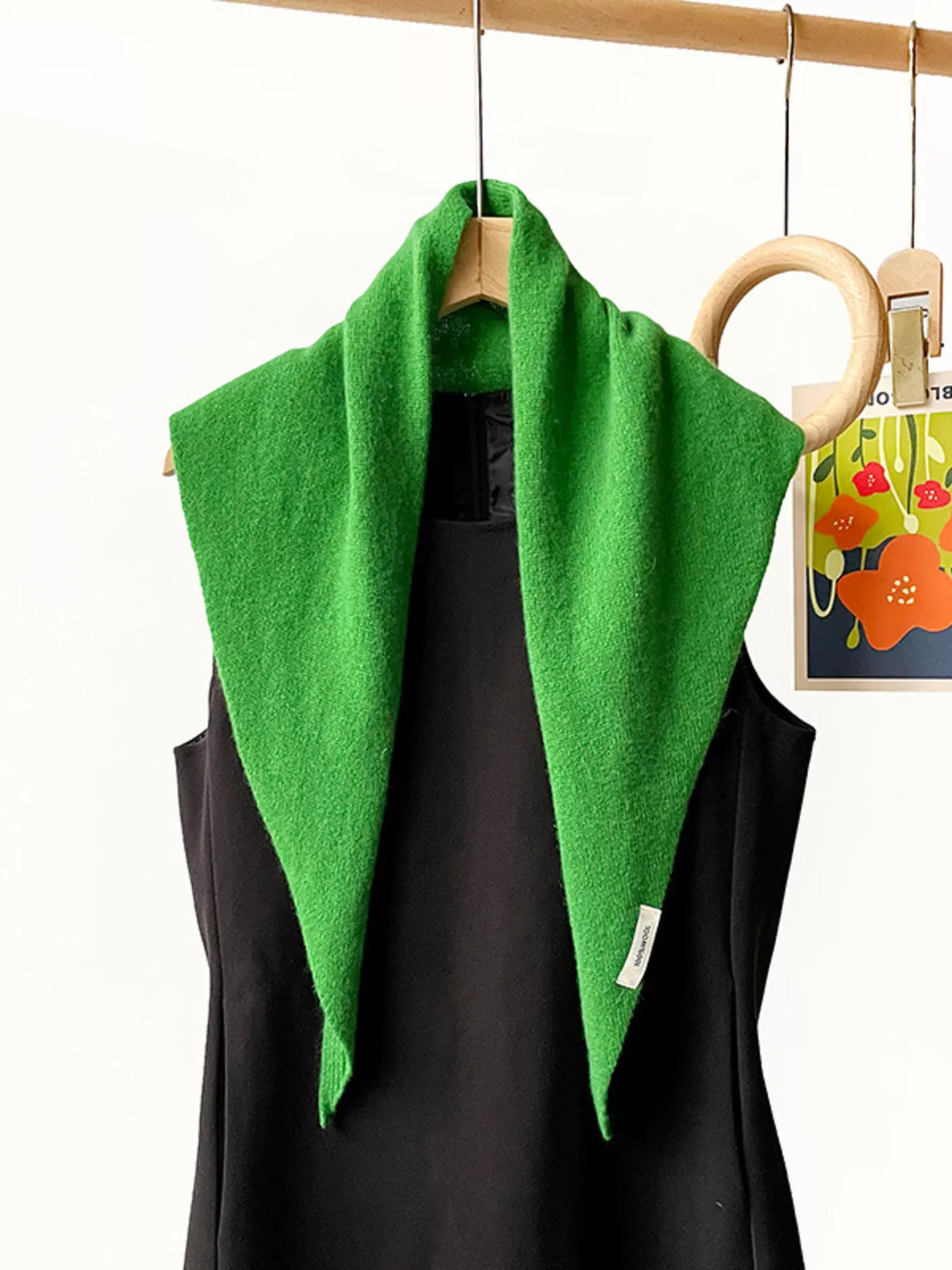 Solid Color Knit Scarf - Lilixa.store