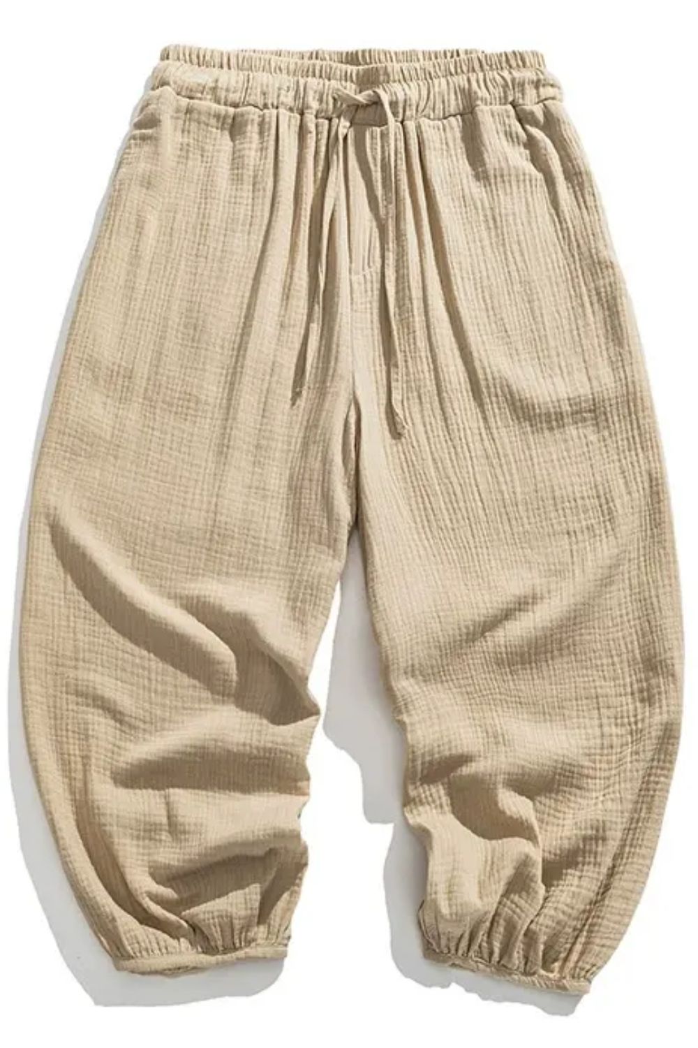 Men's Plus Size Loose Fit Harem Pants, view 3