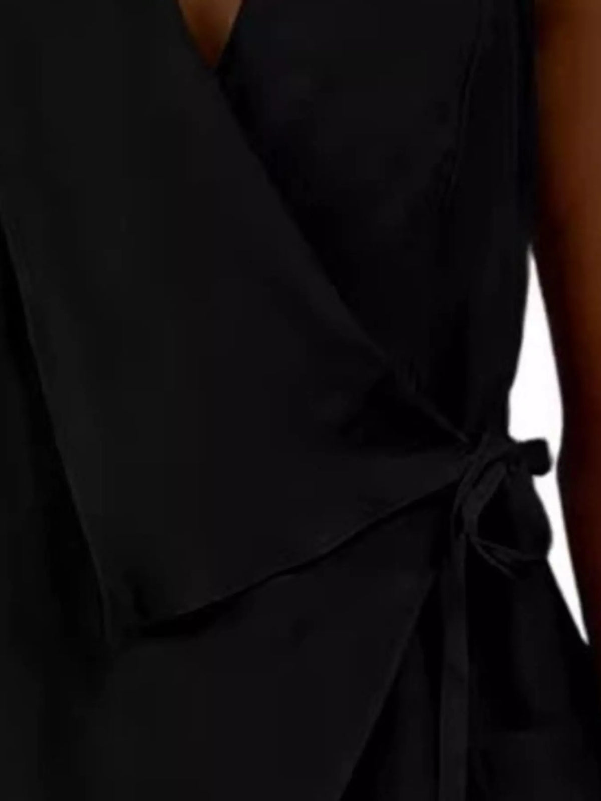 Tie Detail Sleeveless Top, view 4