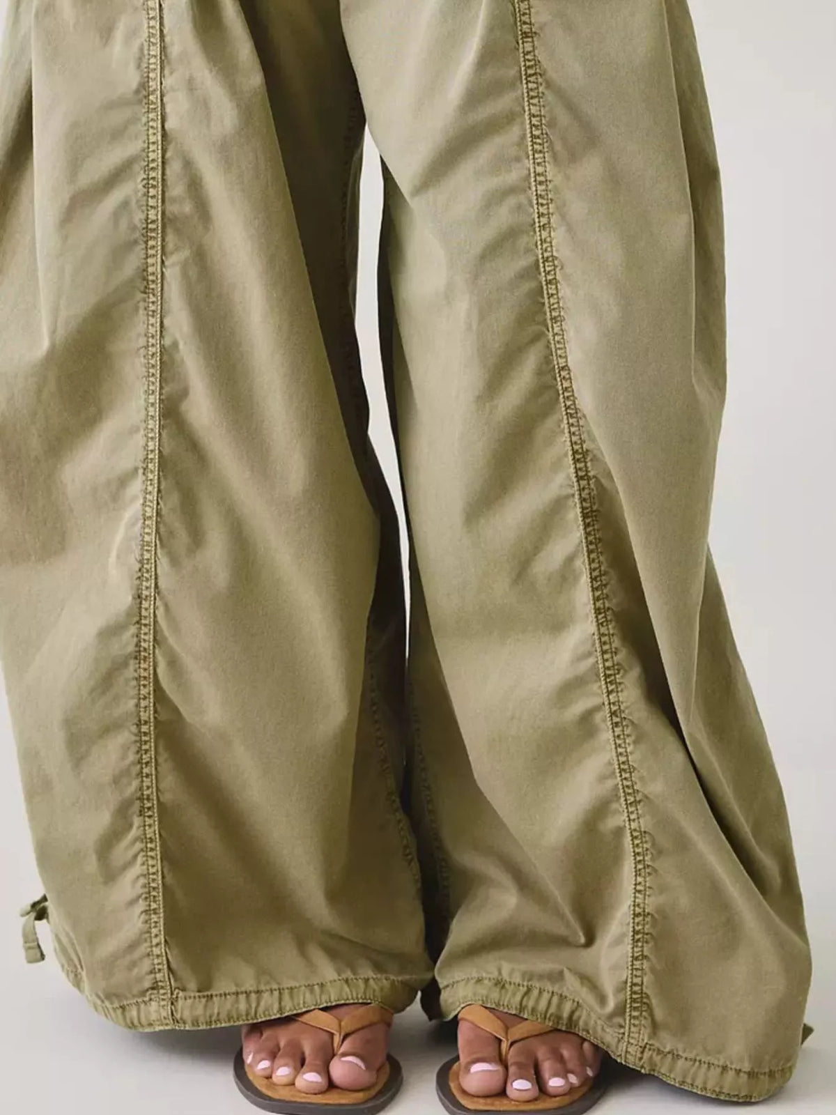 High-Waisted Cargo Wide-Leg Pants, view 23