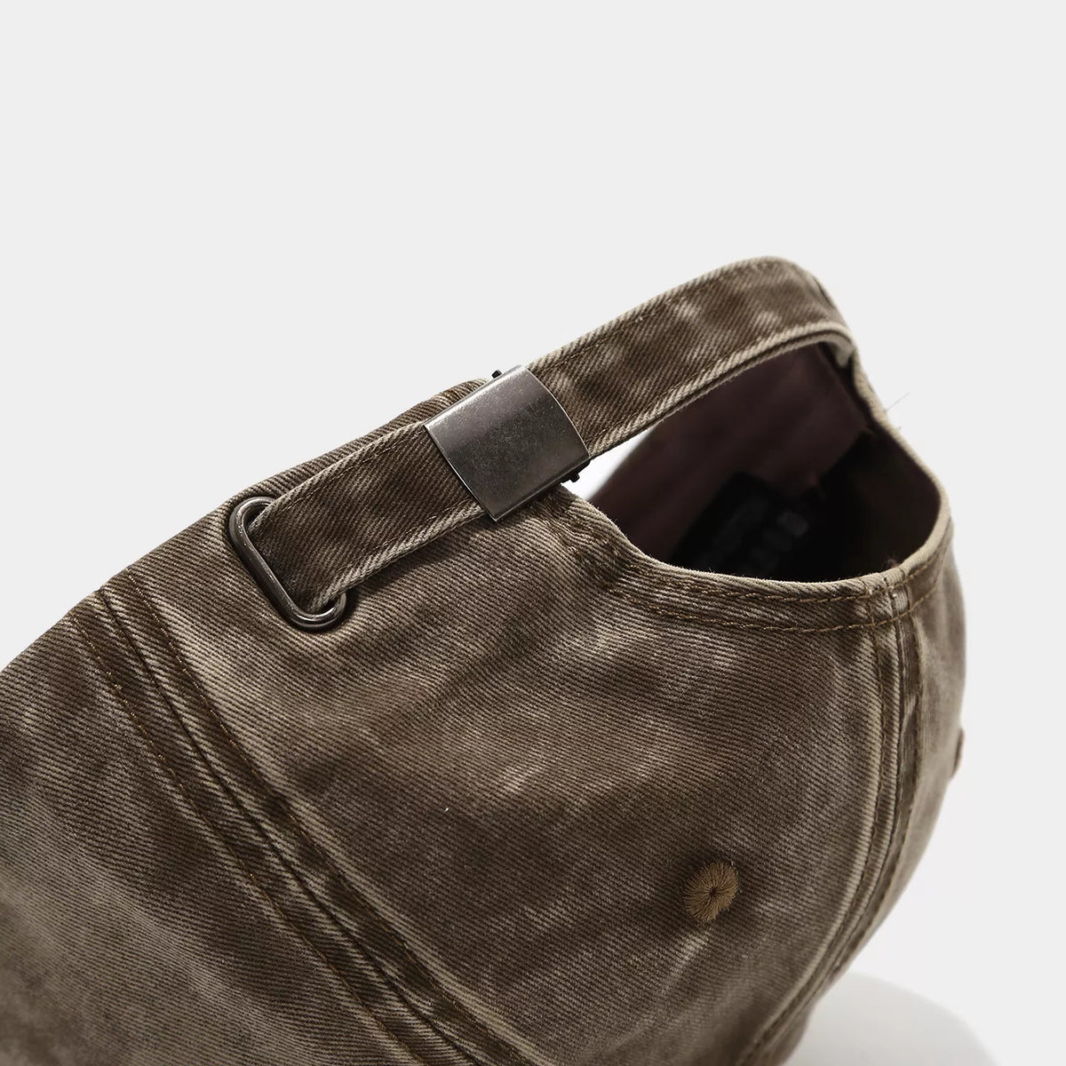 Distressed Washed Cotton Baseball Cap - Lilixa.store