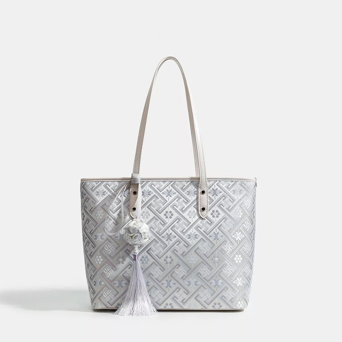 Geometric Pattern Tote Bag