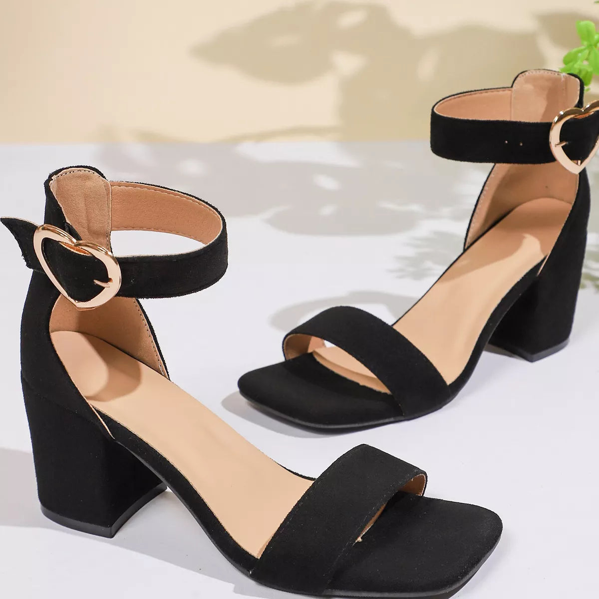 Open Toe Block Heels Sandals, view 2