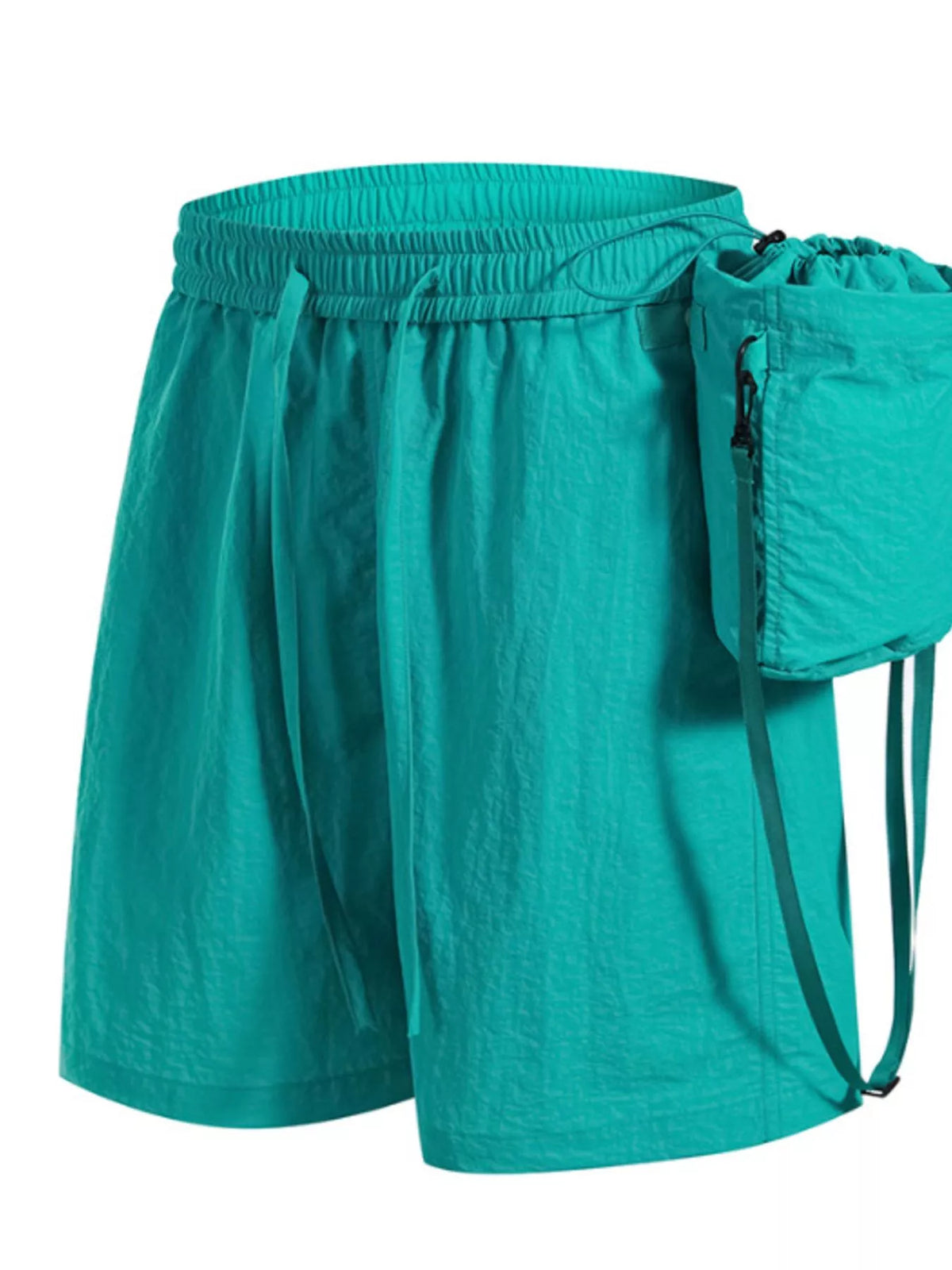 Men's Drawstring Pocketed Active Shorts, view 7