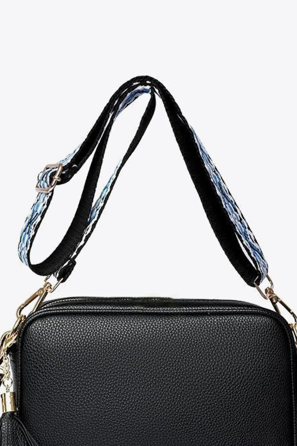 PU Leather Tassel Crossbody Bag - Lilixa.store