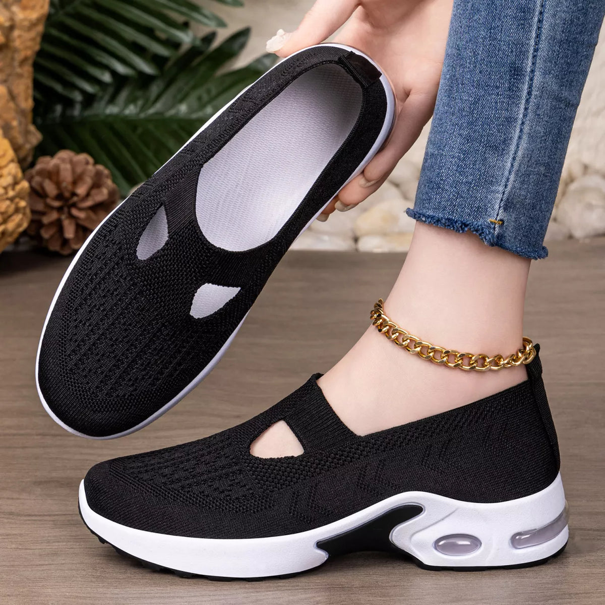 Round Toe Slip-Ons - Lilixa.store