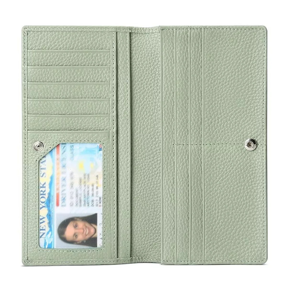 Leather Long Wallet - Lilixa.store