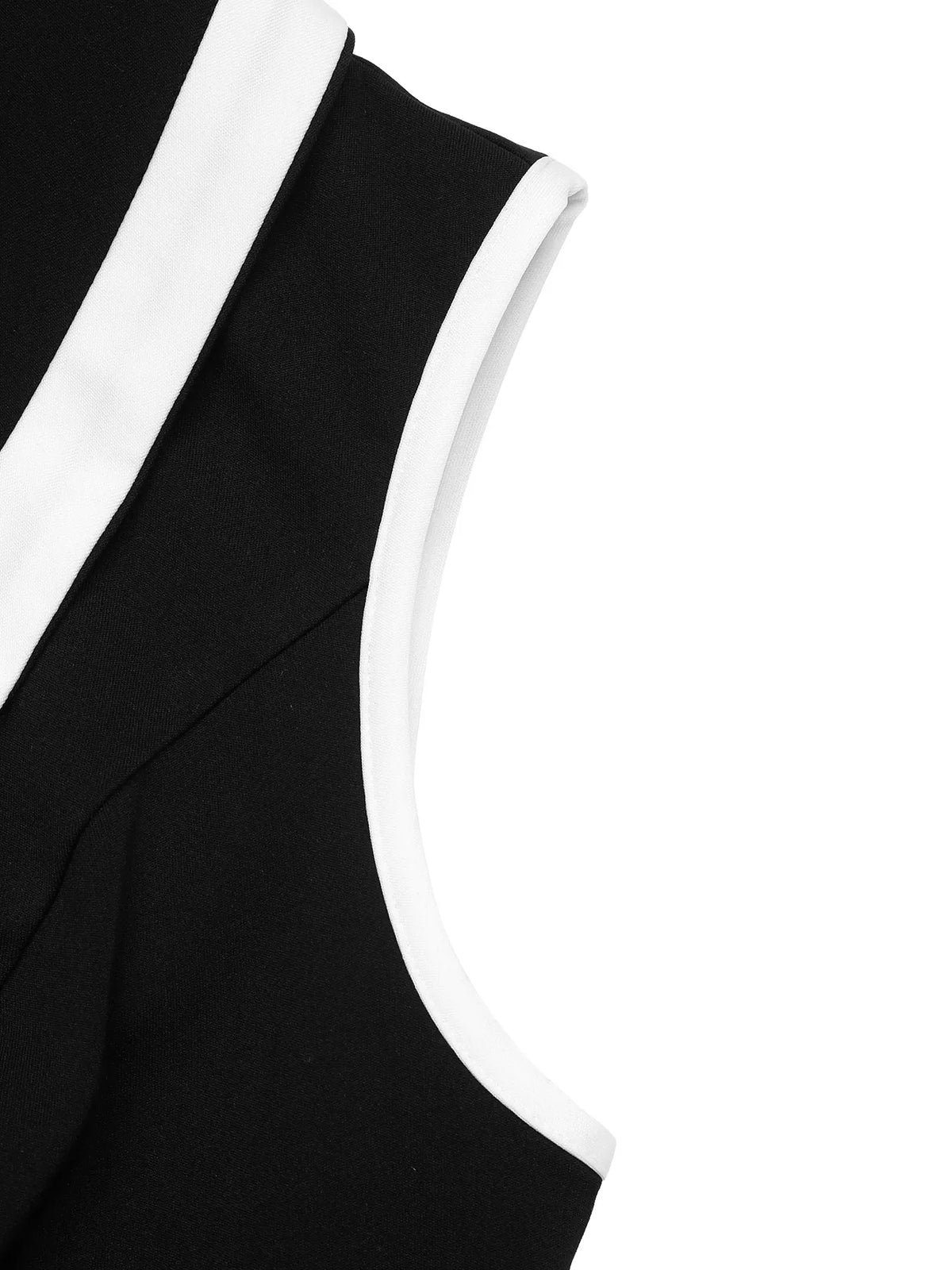 Sleeveless Button-Front Dress - Lilixa.store