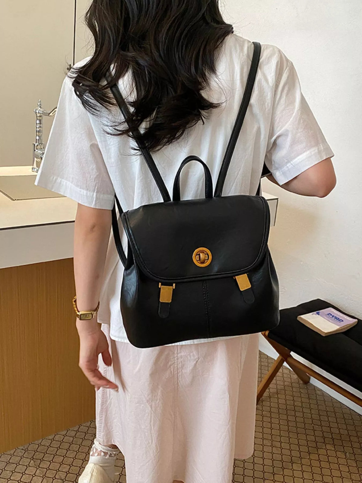 PU Leather Backpack Bag - Lilixa.store