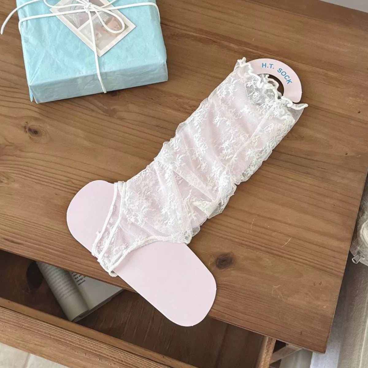Lace Stirrup Socks - Lilixa.store