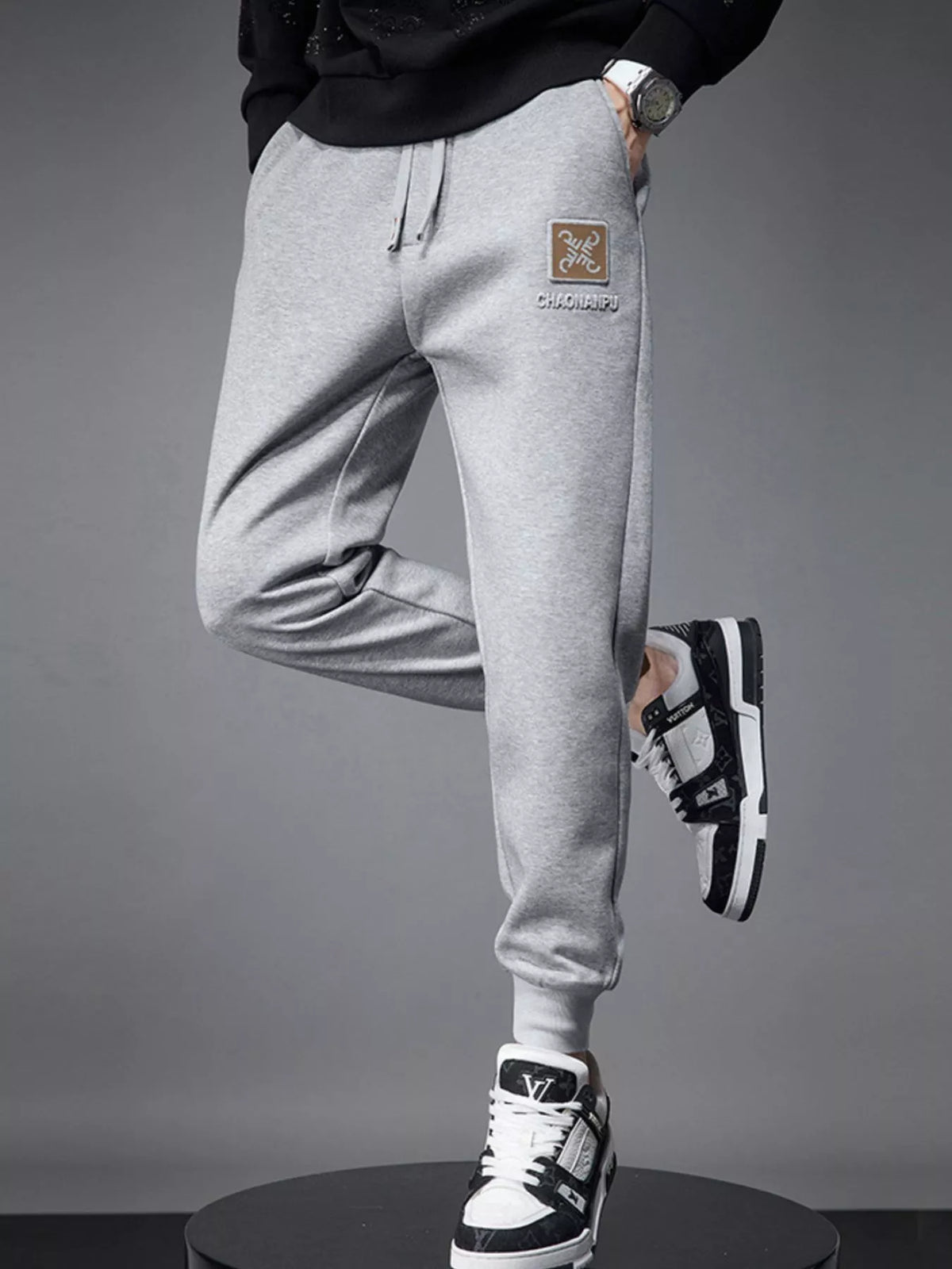 Men's Casual Loose Fit Joggers, view 4
