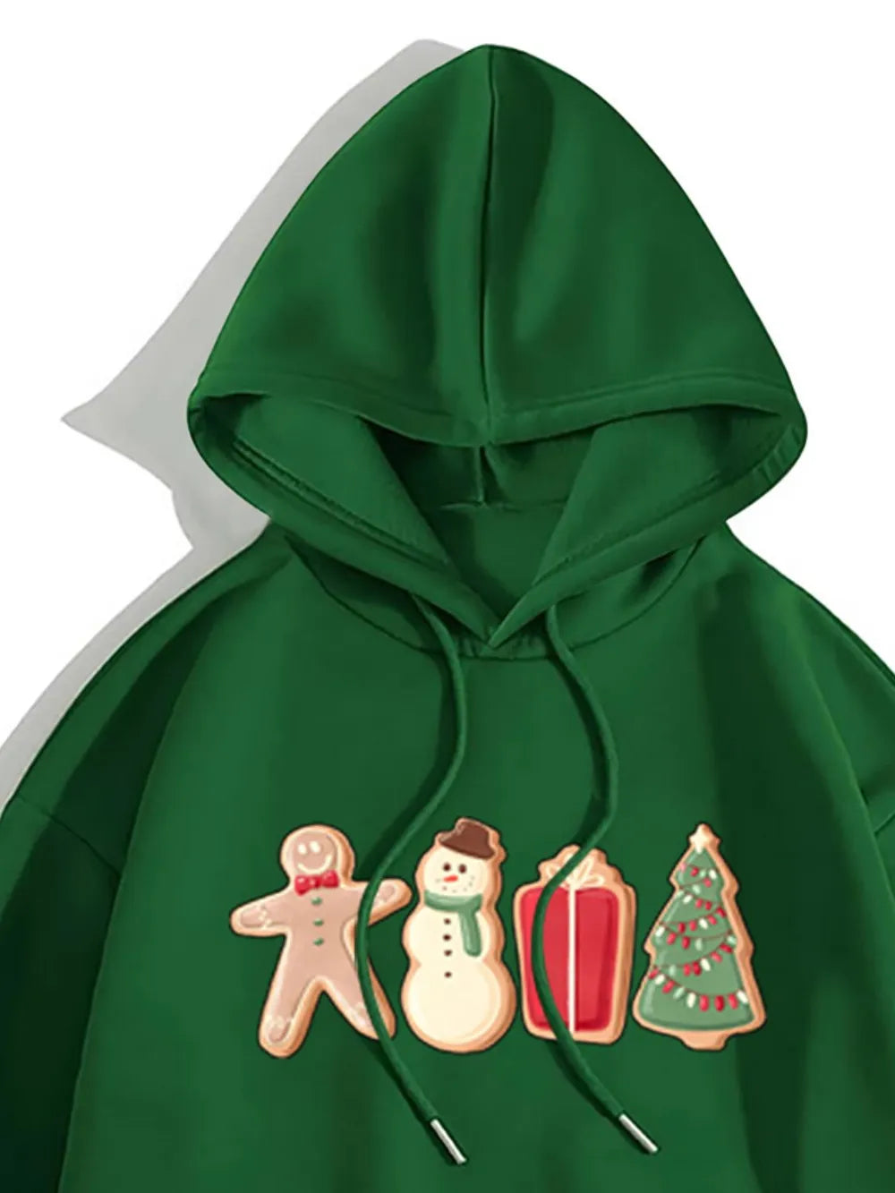 Graphic Drawstring Hoodie with Pocket - Lilixa.store