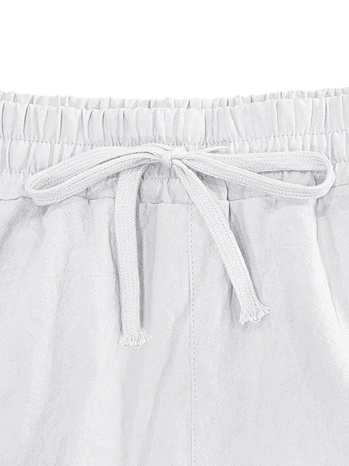 Men's Full Size Casual Drawstring Shorts Plus Size