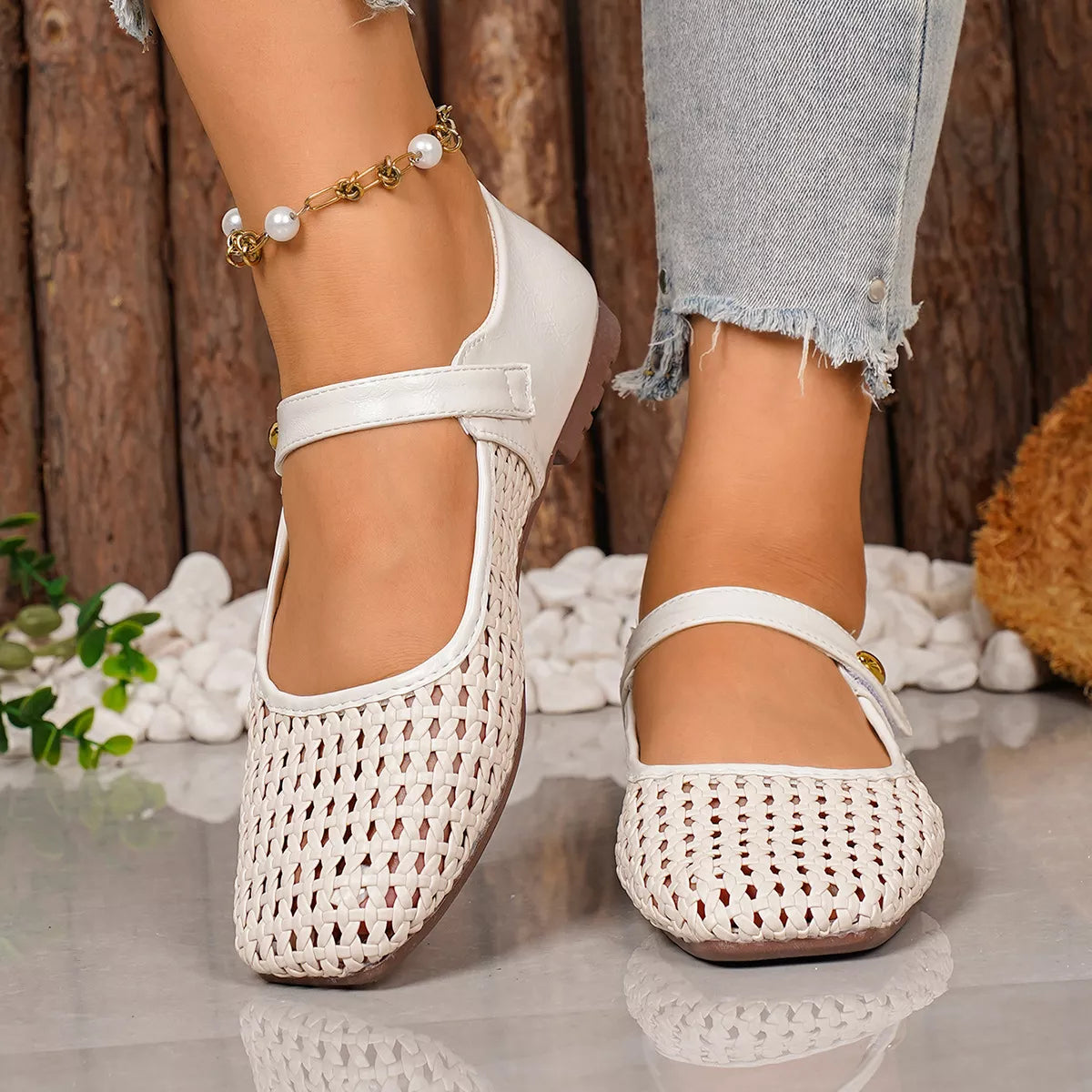 Square Toe Slip-Ons - Lilixa.store